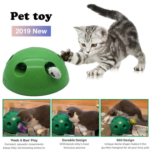 2019 New Cat Toy Pop Play Pet Toy Ball POP N PLAY Cat Scratching Device Funny Traning Cat Toys For Cat Sharpen Claw Pet Supplies