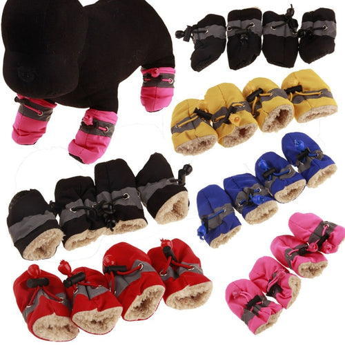 Antiskid Puppy Shoes Soft-soled Pet Dog Shoes Waterproof Small Dog Prewalkers Soft Pet Products Supplies Pet Paw Care New