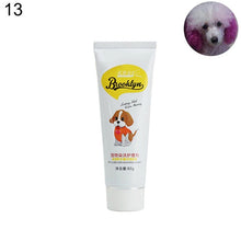 Load image into Gallery viewer, 80g Pet Dog Cats Animals Hair Bright Coloring Dyestuffs Dyeing Pigment Agent Supplies Safe Dog Accessories