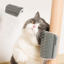 Load image into Gallery viewer, Pet cat self beauty beauty hair removal grooming comb cat hair trimming hair cat massager with catnip