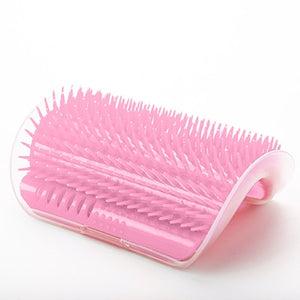 Pet cat self beauty beauty hair removal grooming comb cat hair trimming hair cat massager with catnip