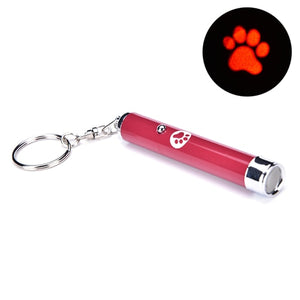 Creative Funny Pet LED Laser Cat Toy For Cat Laser Pointer Pen Interactive Cats Toy With Bright Animation Mouse Shadow